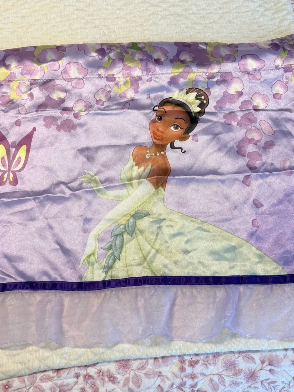 Disney Princess Tiana Satin Like Window Valance The Princess and the Frog